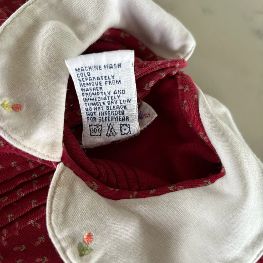 Vintage Gymboree Floral One Piece‎ Jumper Size 12-18 mo
